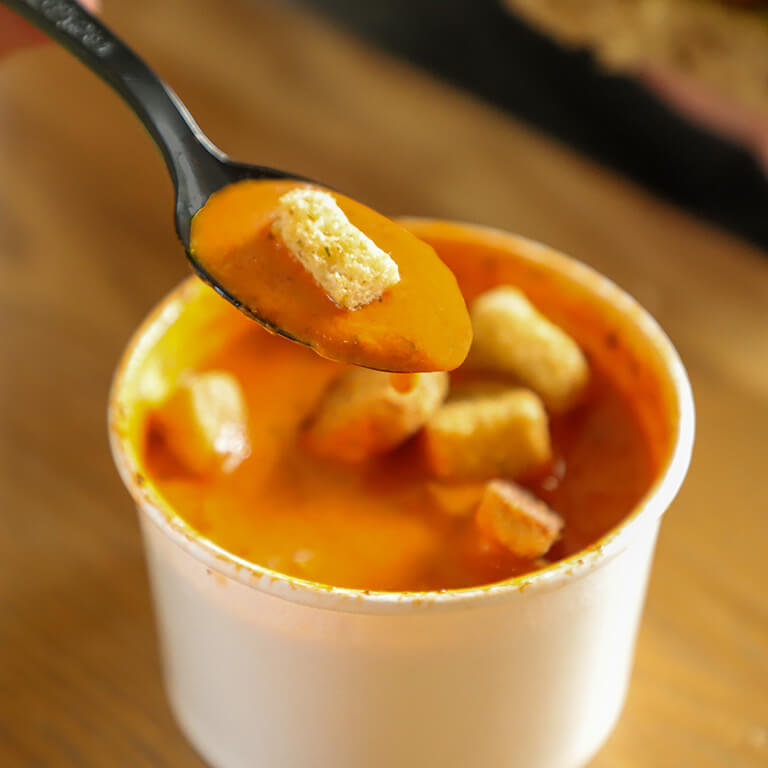Roasted Red Pepper Bisque